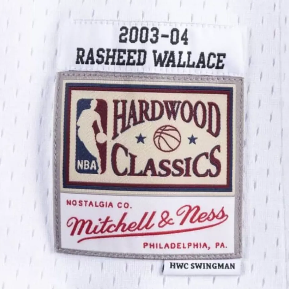 Mitchell & Ness Nba Swingman-Swingman Rasheed Wallace Detroit Pistons Home 2003-04 Jersey
