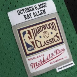 Mitchell & Ness Nba Swingman-Swingman Ray Allen Boston Celtics 2007-08 Jersey
