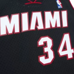 Mitchell & Ness Nba Swingman-Swingman Ray Allen Miami Heat Black 2012-13 Jersey