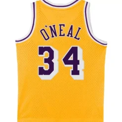 Youth Mitchell & Ness Infant & Toddler-Swingman Shaquille O'Neal Los Angeles Lakers Home Jersey