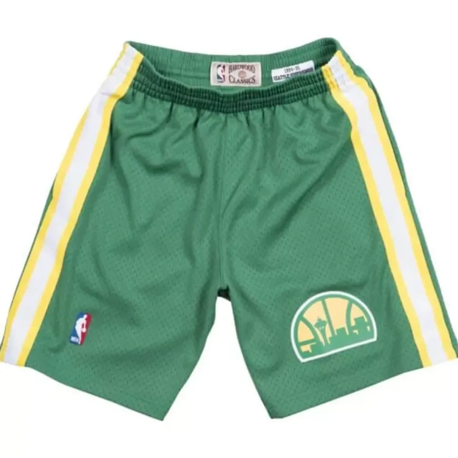 Mitchell & Ness Nba Swingman-Swingman Shorts Seattle Super Sonics Road 1994-95