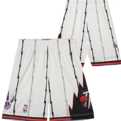 Youth Mitchell & Ness Big Kids-Swingman Toronto Raptors Home Shorts