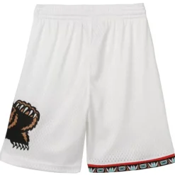 Youth Mitchell & Ness Big Kids-Swingman Vancouver Grizzlies Home Shorts