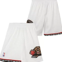 Youth Mitchell & Ness Big Kids-Swingman Vancouver Grizzlies Home Shorts