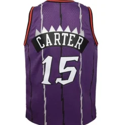 Youth Mitchell & Ness Big Kids-Swingman Vince Carter Toronto Raptors Road 1998-99 Jersey