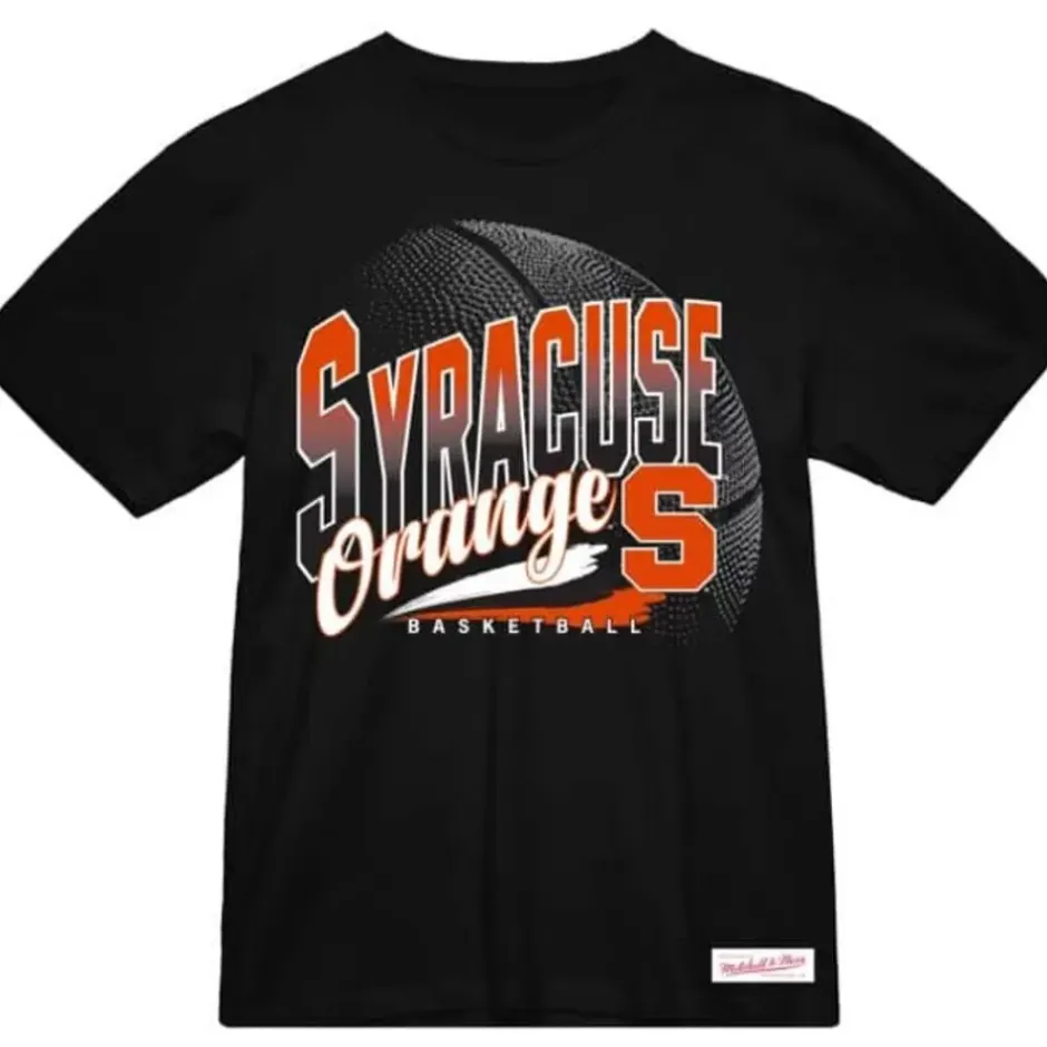 Men Mitchell & Ness T-Shirts & Tops-Syracuse University Madness Victory Road Tee