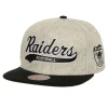 Mitchell & Ness Snapback-Tailsweep 2.0 Melton Snapback Oakland Raiders