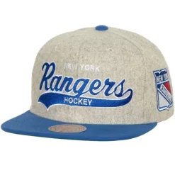 Mitchell & Ness Snapback-Tailsweep 2.0 Melton Snapback New York Rangers
