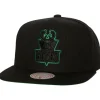 Mitchell & Ness Snapback-Tc Bottoms Snapback Hwc Milwaukee Bucks
