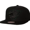 Mitchell & Ness Snapback-Tc Bottoms Snapback Minnesota Wild