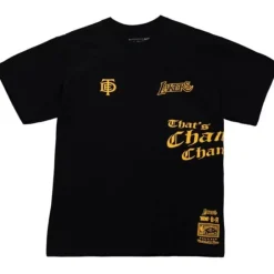 Men Mitchell & Ness T-Shirts & Tops-Tde X Br Remix Ss Tee Los Angeles Lakers