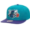 Mitchell & Ness Snapback-Team 2 Tone 2.0 Snapback Hwc Charlotte Hornets