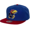 Mitchell & Ness Snapback-Team 2 Tone 2.0 Snapback University Of Kansas