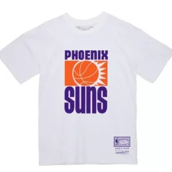 Men Mitchell & Ness T-Shirts & Tops-Team Basic 1 Tee Phoenix Suns