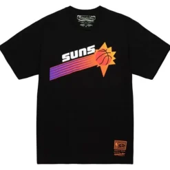 Men Mitchell & Ness T-Shirts & Tops-Team Basic 3 Tee Phoenix Suns