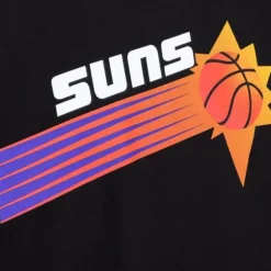 Men Mitchell & Ness T-Shirts & Tops-Team Basic 3 Tee Phoenix Suns