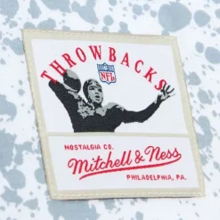 Men Mitchell & Ness T-Shirts & Tops-Team Burst Sublimated S/S Tee Oakland Raiders