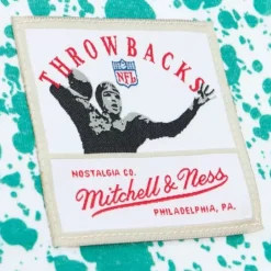 Men Mitchell & Ness T-Shirts & Tops-Team Burst Sublimated S/S Tee Philadelphia Eagles