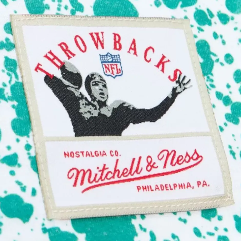 Men Mitchell & Ness T-Shirts & Tops-Team Burst Sublimated S/S Tee Philadelphia Eagles