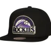 Mitchell & Ness Snapback-Team Classic Snapback Coop Colorado Rockies
