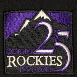 Mitchell & Ness Snapback-Team Classic Snapback Coop Colorado Rockies
