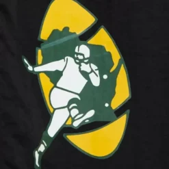 Men Mitchell & Ness Shorts-Team Essentials Nylon Shorts Green Bay Packers