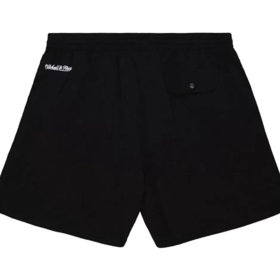 Men Mitchell & Ness Shorts-Team Essentials Nylon Shorts Ohio State