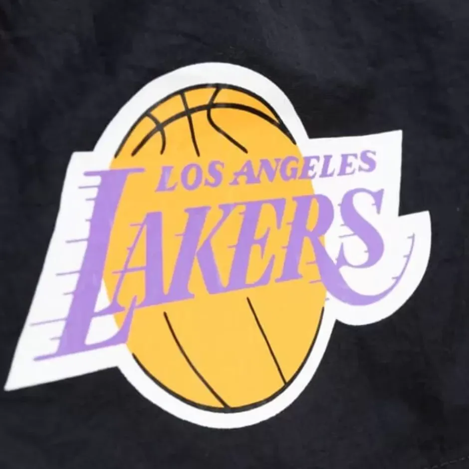 Men Mitchell & Ness Shorts-Team Essentials Nylon Shorts Los Angeles Lakers