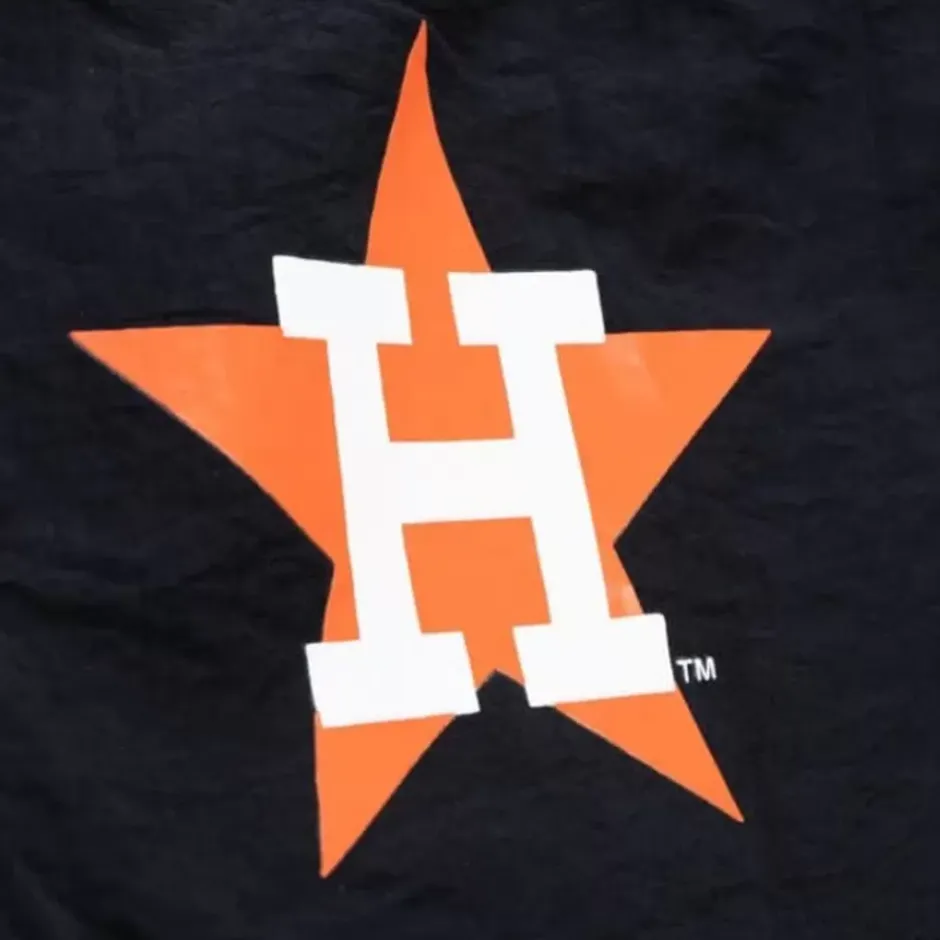 Men Mitchell & Ness Shorts-Team Essentials Nylon Shorts Houston Astros