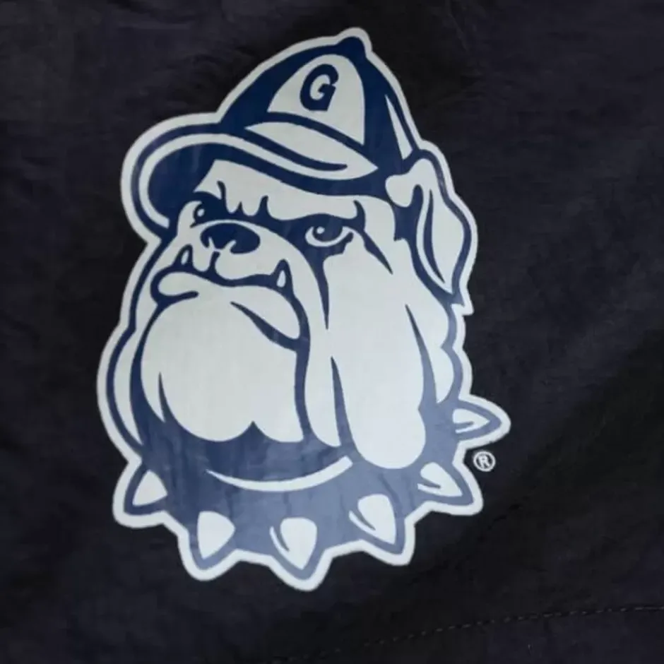 Men Mitchell & Ness Shorts-Team Essentials Nylon Shorts Georgetown University