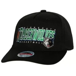 Mitchell & Ness Snapback-Team Graphic Stretch Snapback Minnesota Timberwolves