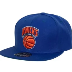 Mitchell & Ness Fitted-Team Ground 2.0 Fitted Hwc New York Knicks