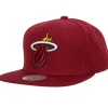 Mitchell & Ness Snapback-Team Ground 2.0 Snapback Miami Heat