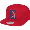 Mitchell & Ness Snapback-Team Ground Snapback Los Angeles Clippers