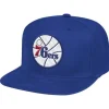 Mitchell & Ness Snapback-Team Ground Snapback Philadelphia 76Ers