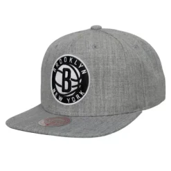 Mitchell & Ness Snapback-Team Heather 2.0 Snapback Brooklyn Nets