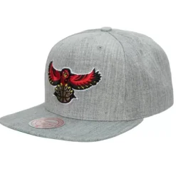 Mitchell & Ness Snapback-Team Heather 2.0 Snapback Hwc Atlanta Hawks