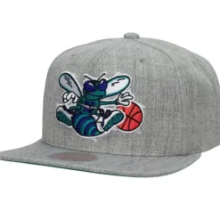 Mitchell & Ness Snapback-Team Heather 2.0 Snapback Hwc Charlotte Hornets
