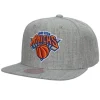 Mitchell & Ness Snapback-Team Heather 2.0 Snapback New York Knicks