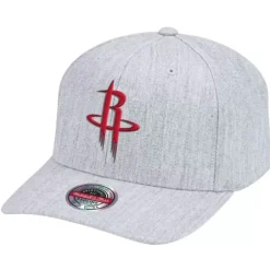 Mitchell & Ness Snapback-Team Heather Classic Red Snapback Houston Rockets
