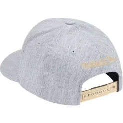 Mitchell & Ness Snapback-Team Heather Classic Red Snapback Milwaukee Bucks