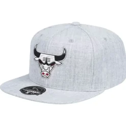 Mitchell & Ness Fitted-Team Heather Fitted Hwc Chicago Bulls