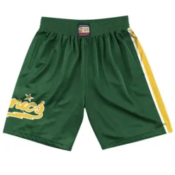 Men Mitchell & Ness Shorts-Team Heritage Shorts Seattle Supersonics 1967-69
