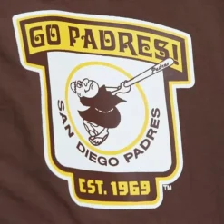 Men Mitchell & Ness Shorts-Team Heritage Woven Short San Diego Padres