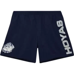 Men Mitchell & Ness Shorts-Team Heritage Woven Short Georgetown University