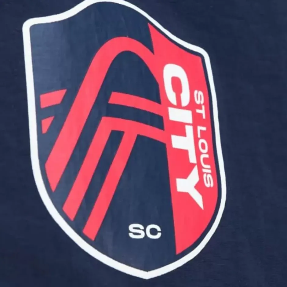 Men Mitchell & Ness Shorts-Team Heritage Woven Short St. Louis City Sc