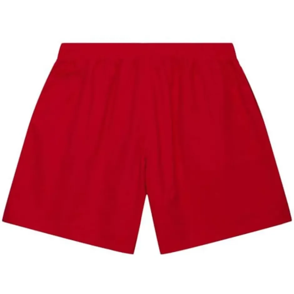 Men Mitchell & Ness Shorts-Team Heritage Woven Short Chicago Bulls