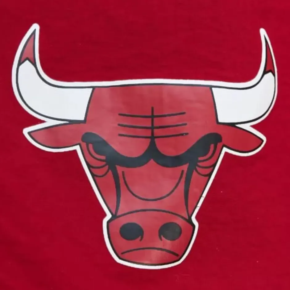 Men Mitchell & Ness Shorts-Team Heritage Woven Short Chicago Bulls