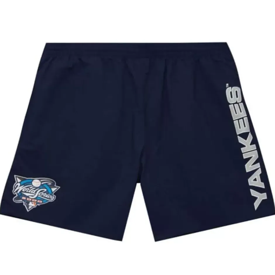 Men Mitchell & Ness Shorts-Team Heritage Woven Short New York Yankees