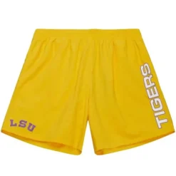 Men Mitchell & Ness Shorts-Team Heritage Woven Short Louisiana State University